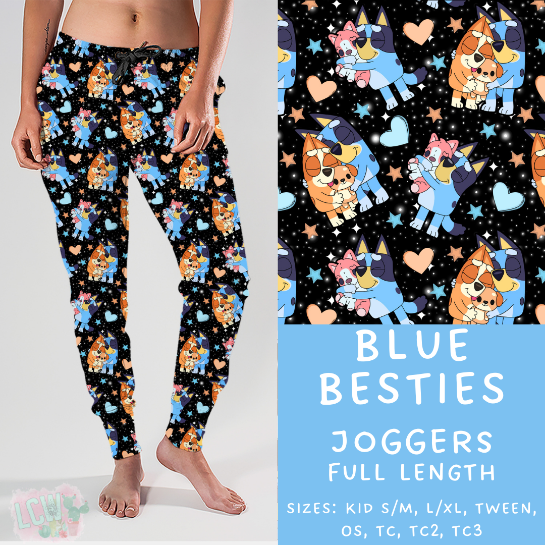 Batch #278 - Cool Characters 7 - Closes 1/29 - ETA early April -  Blue Besties Joggers