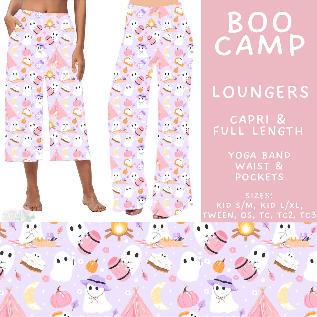 Batch #562 - Fun Run 25 - Closes 7/29 - ETA late Sept - Boo Camp Capri and Full Length Loungers