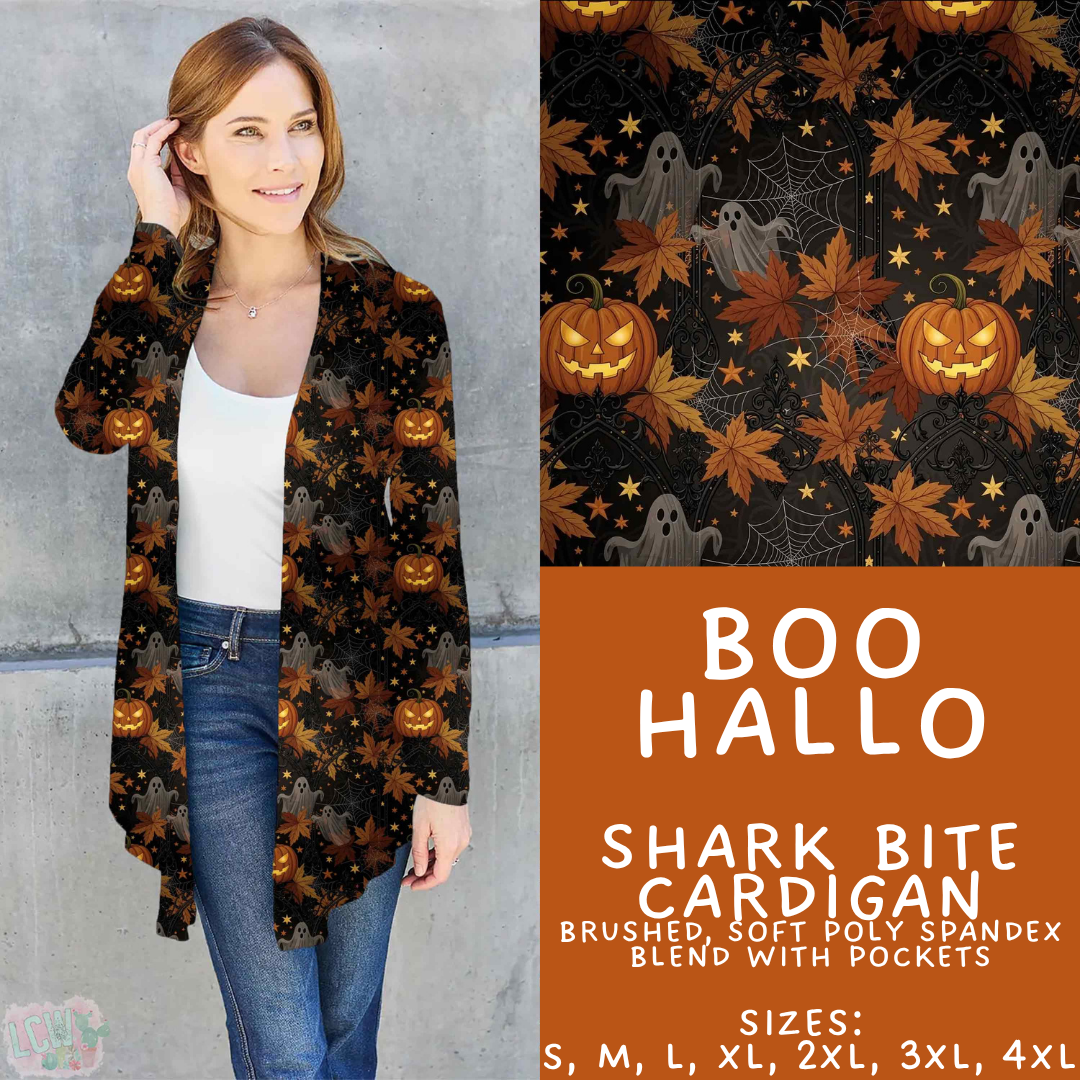 Batch #574 - HalloThanksMas - Closes 8/24 - ETA mid/late October - Boo Hallo Cardigan