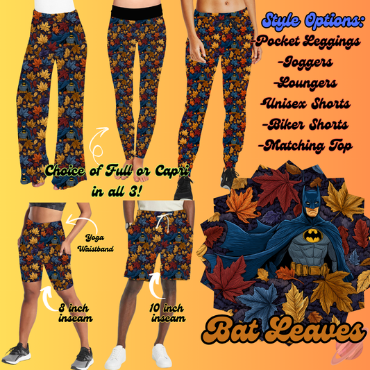 BAT LEAVES-BOTTOMS PREORDER-SOFT CLOSE 8/7-HARD CLOSE 8/9