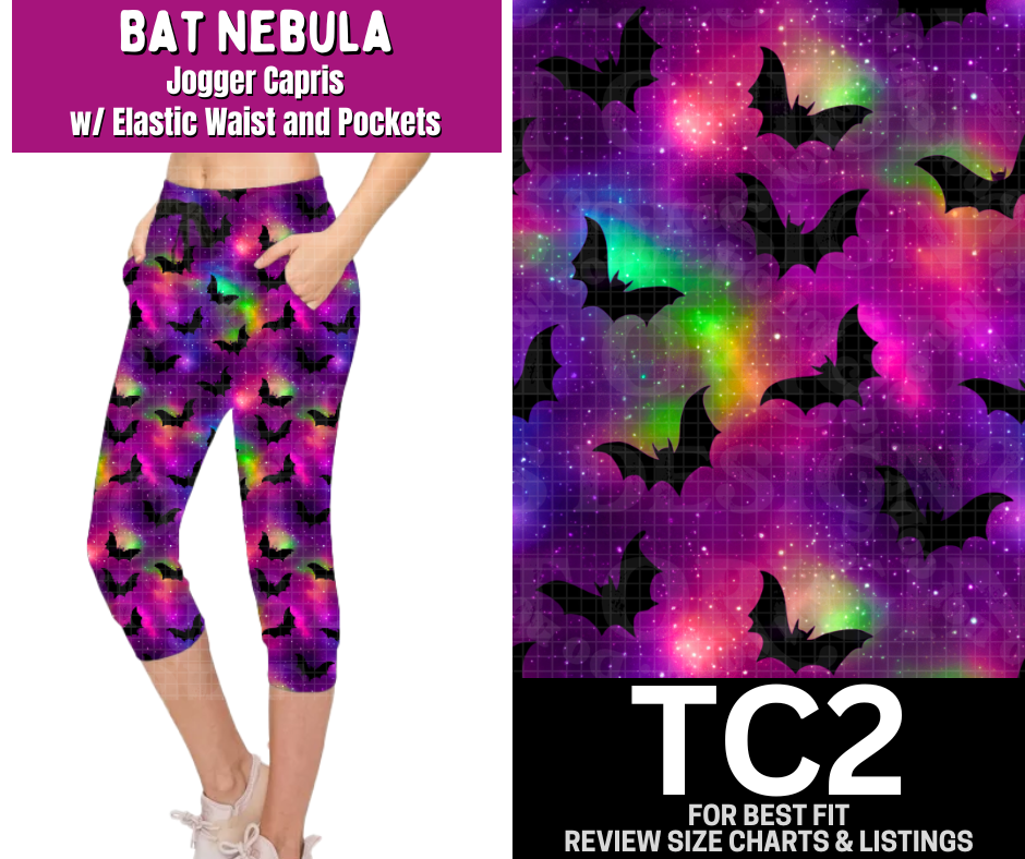 Bat Nebula Jogger Capri