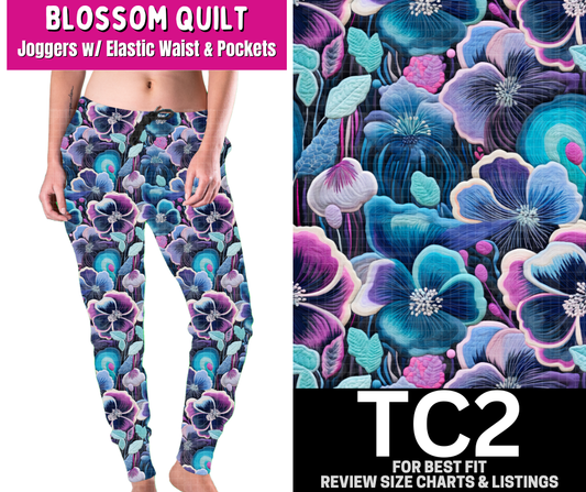 Blossom Quilt Joggers