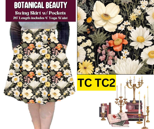 Botanical Beauty Swing Skirt