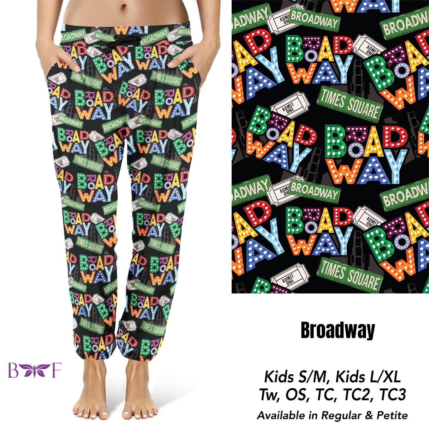 Broadway Leggings, Capris and Lounge Pants