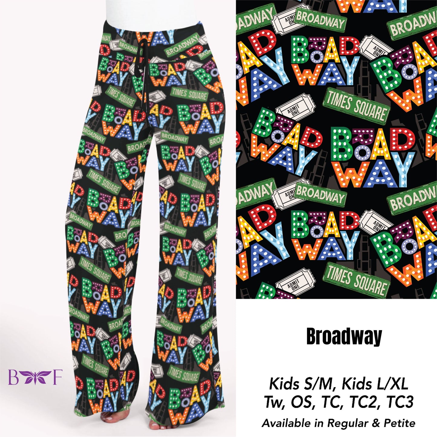 Broadway Leggings, Capris and Lounge Pants