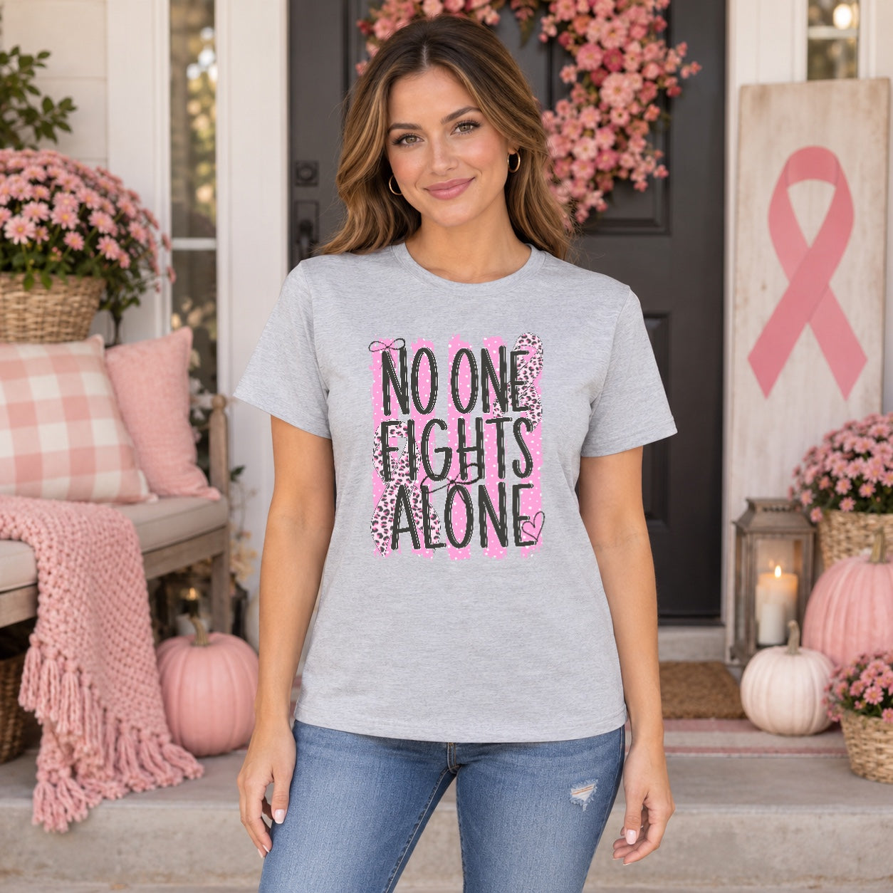 No One Fights Alone Tshirt