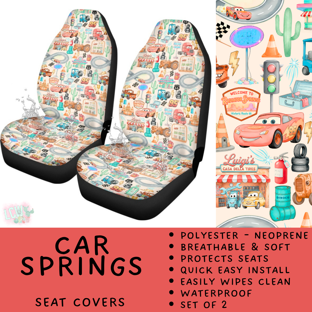 Batch #554 - Car Accessories 3 - Closes 7/10 - ETA early/mid Sept - Car Springs Vehicle Seat Covers
