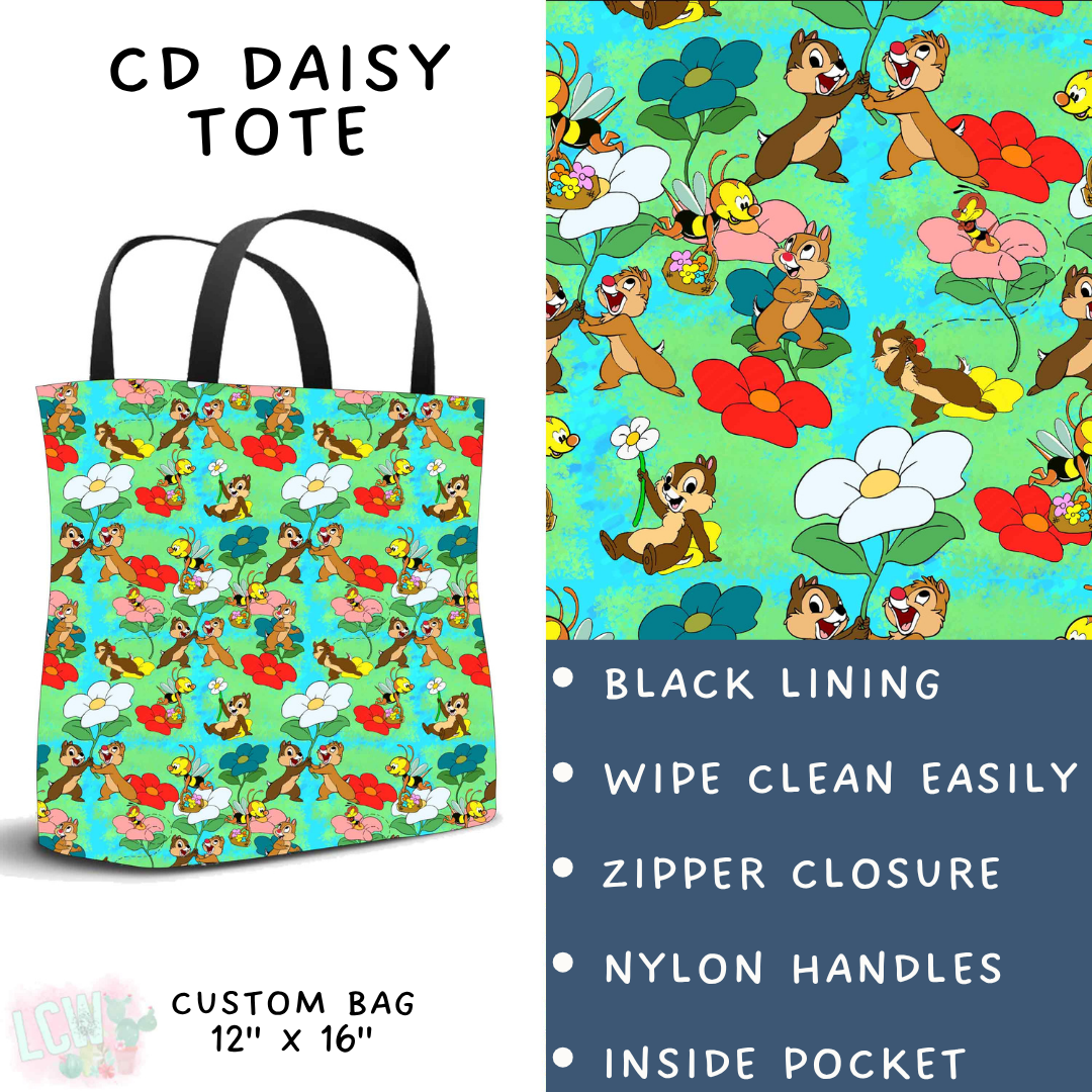 Batch #534 - April Request Run - Closes 5/25 - ETA late July - CD Daisy Tote