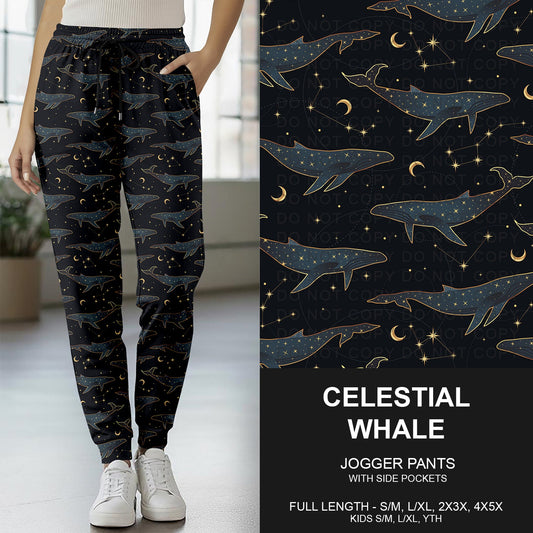 B264 - Preorder Celestial Whale Jogger Pants (Closes 12/07. ETA early Feb.)