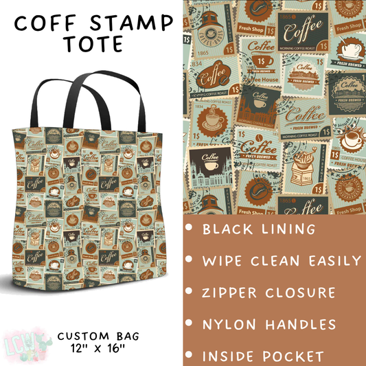 Batch #561 - June Request Run - Closes 7/27 - ETA late Sept - Coff Stamp Tote