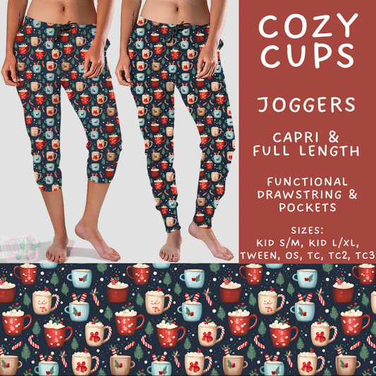 Batch #600 - Jingle all the Way 2 - Closes 10/19 - ETA early/mid Dec - Cozy Cups Full and Capri Length Joggers