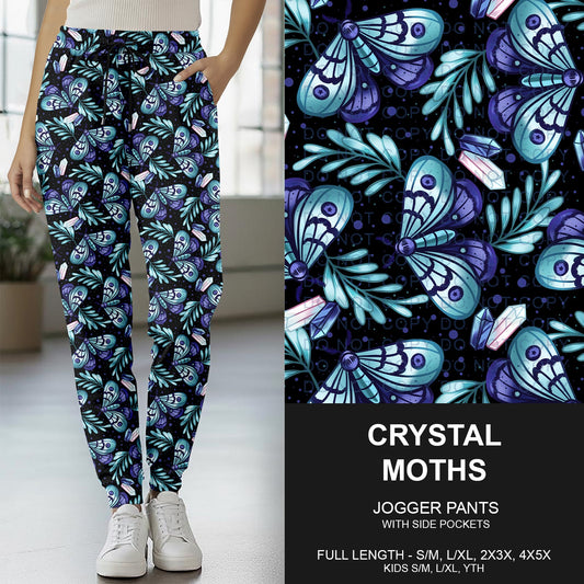 B270 - Preorder Crystal Moths Joggers (Closes 1/18. ETA early April)