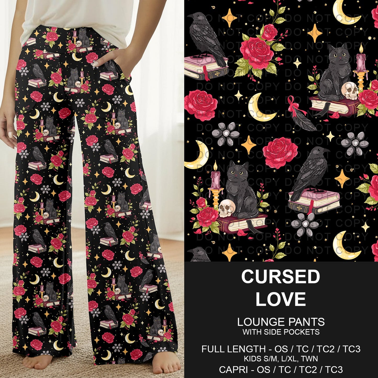 B292 - Preorder Cursed Love Lounge Pants (Closes 5/24. ETA: late July)