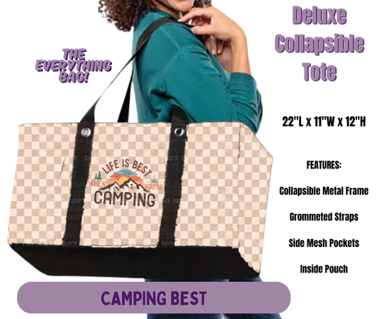 Camping Best Collapsible Tote
