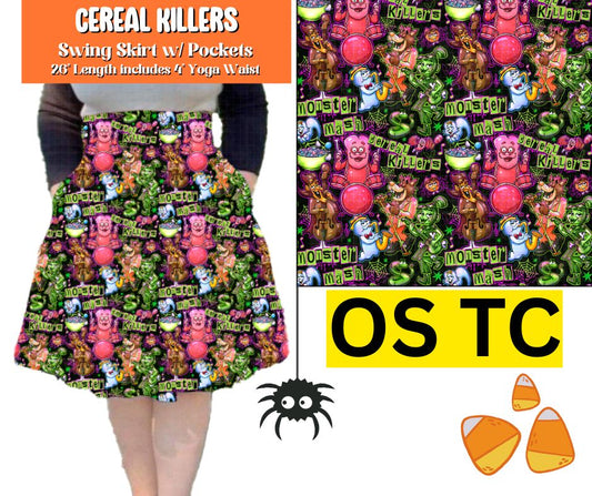 Cereal Killers Swing Skirt