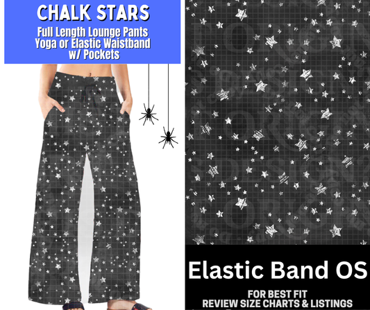 Chalk Stars Full Length Lounge Pants