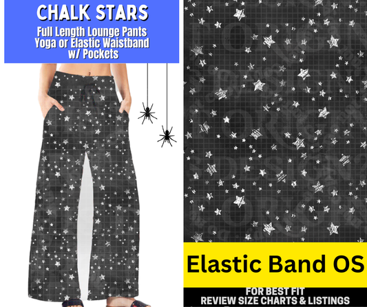 Chalk Stars Full Length Lounge Pants