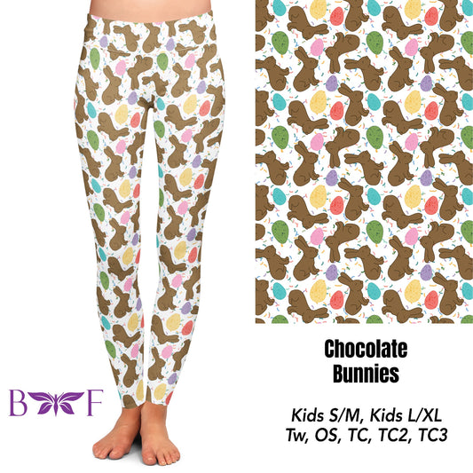 Chocolate Bunny capris