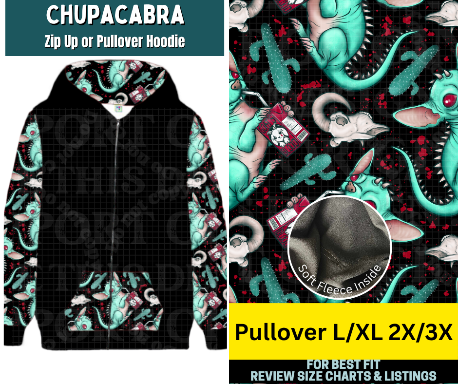Chupacabra Pullover Hoodie