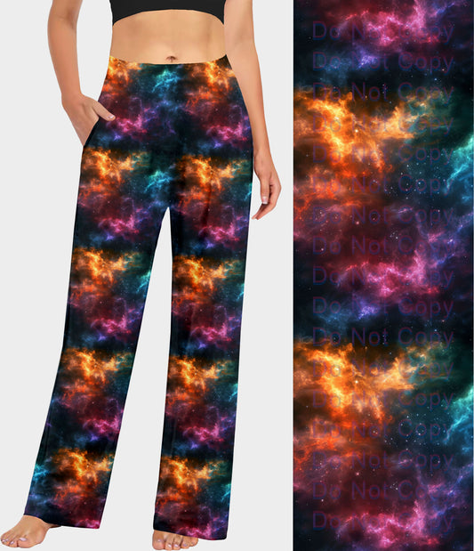 RTS - Colorful Galaxy Lounge Pants