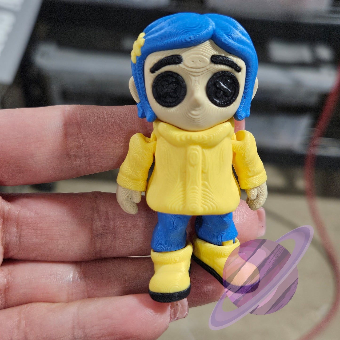 BUTTON EYES STRAW BUDDY