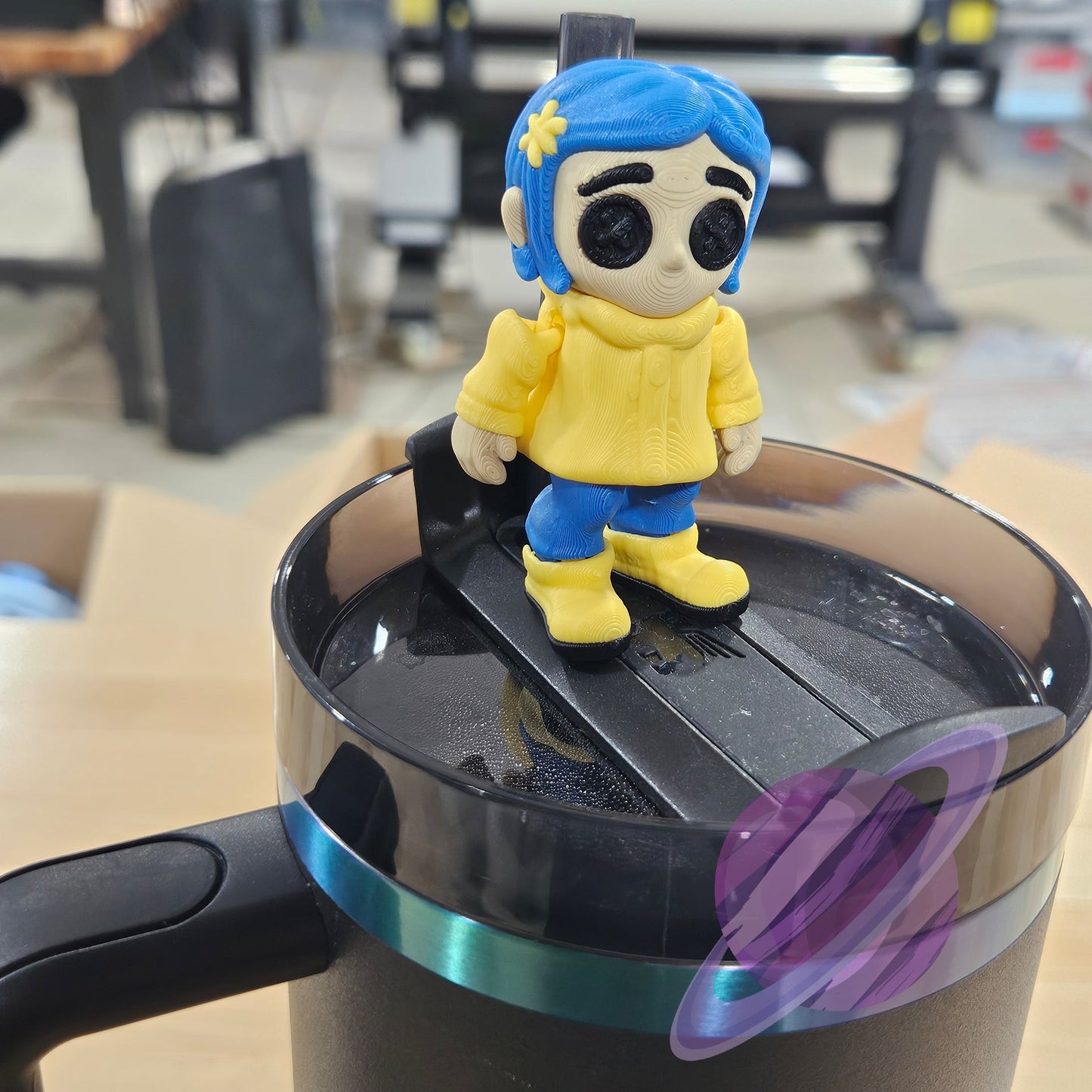 BUTTON EYES STRAW BUDDY