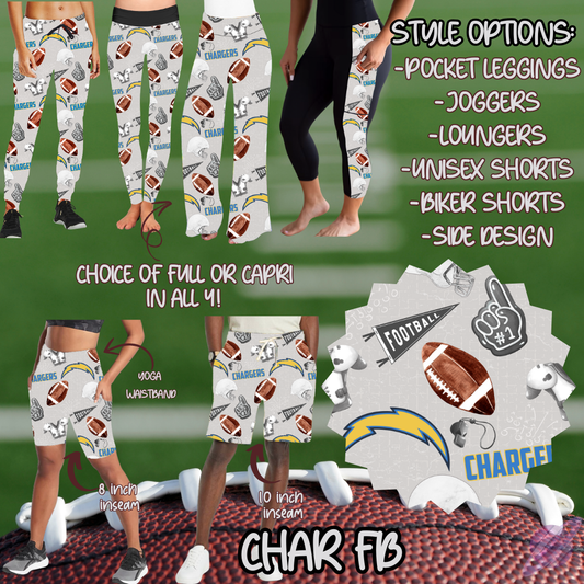 CHAR FB-GAME DAY RUN- PREORDER CLOSING 7/13