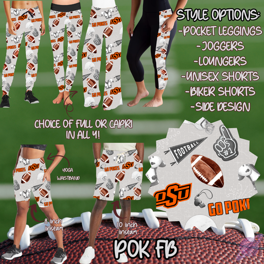 POK FB-GAME DAY RUN- PREORDER CLOSING 7/13