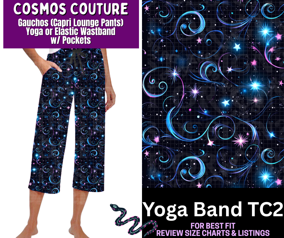 Cosmos Couture Capri Gauchos