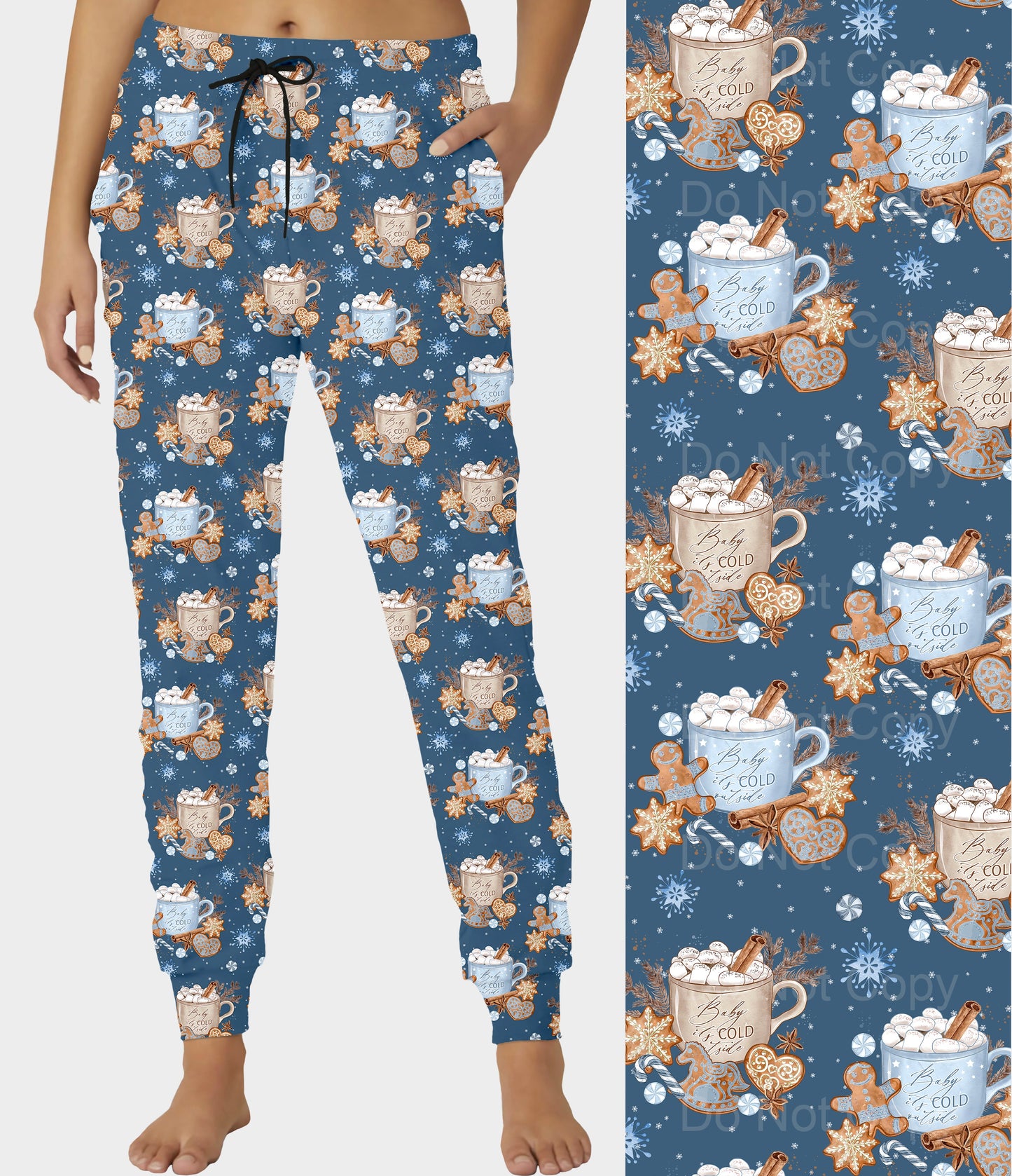 RTS - Cozy Gingerbread Joggers