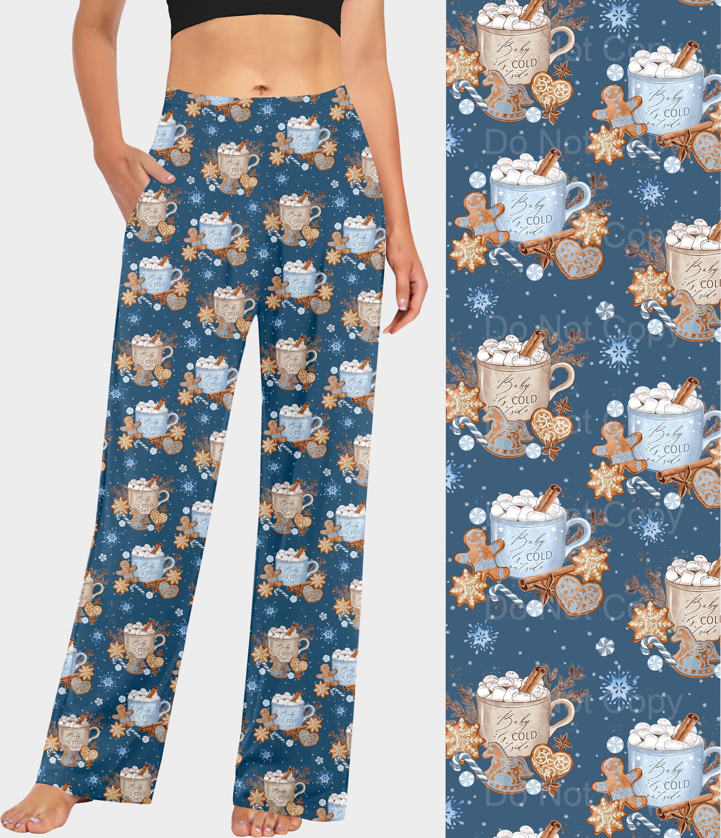 RTS - Cozy Gingerbread Lounge Pants