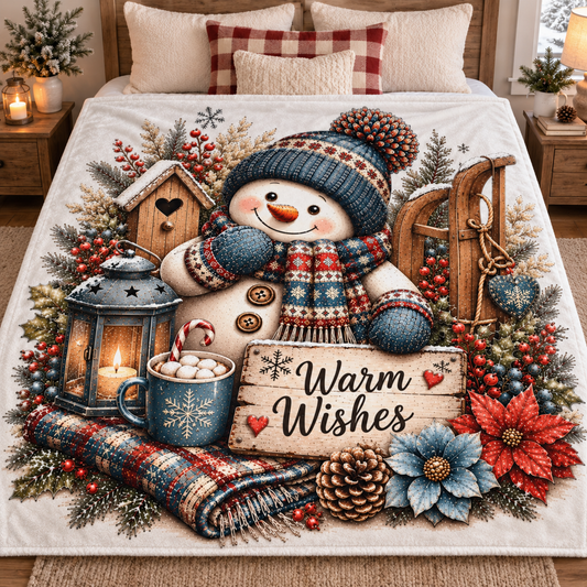 Warm Wishes 50x60 Blanket | Run Ends 10/9 | ETA 42 days