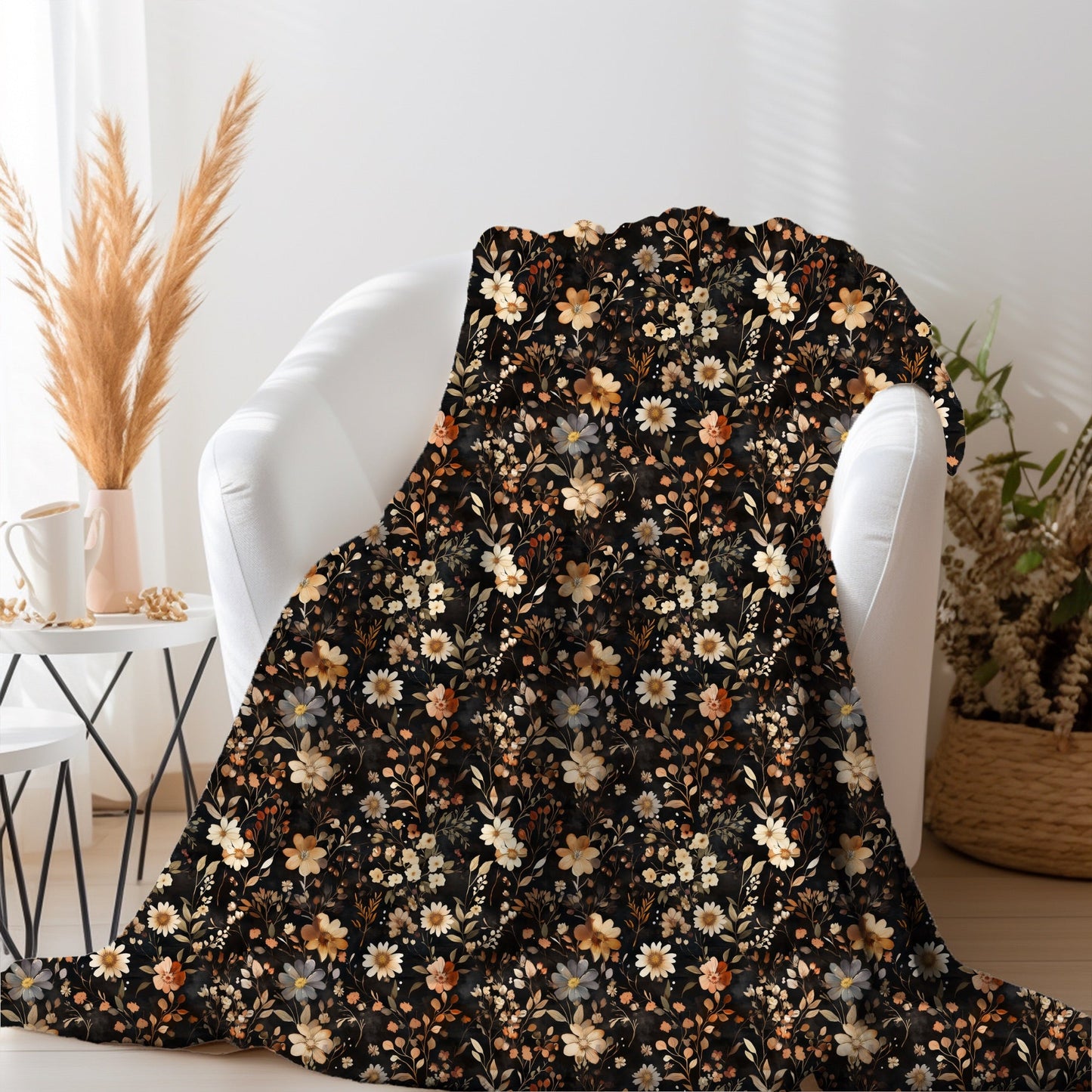 Floral Dusk 50x60 Blanket | Run Ends 6/30 | ETA 42 days