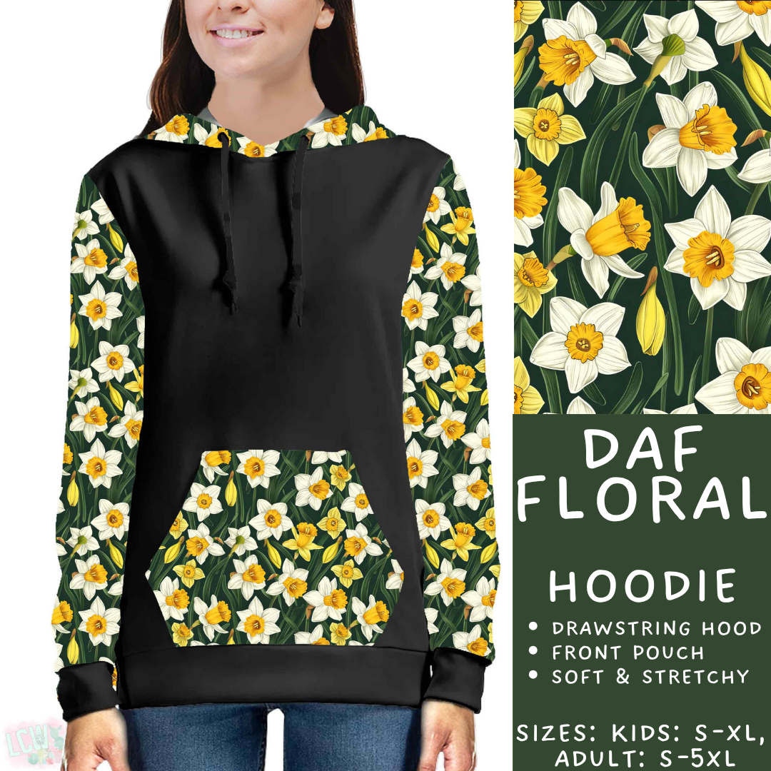 Batch #578 - July Request Run - Closes 8/31 - ETA late October - Daf Floral Hoodie