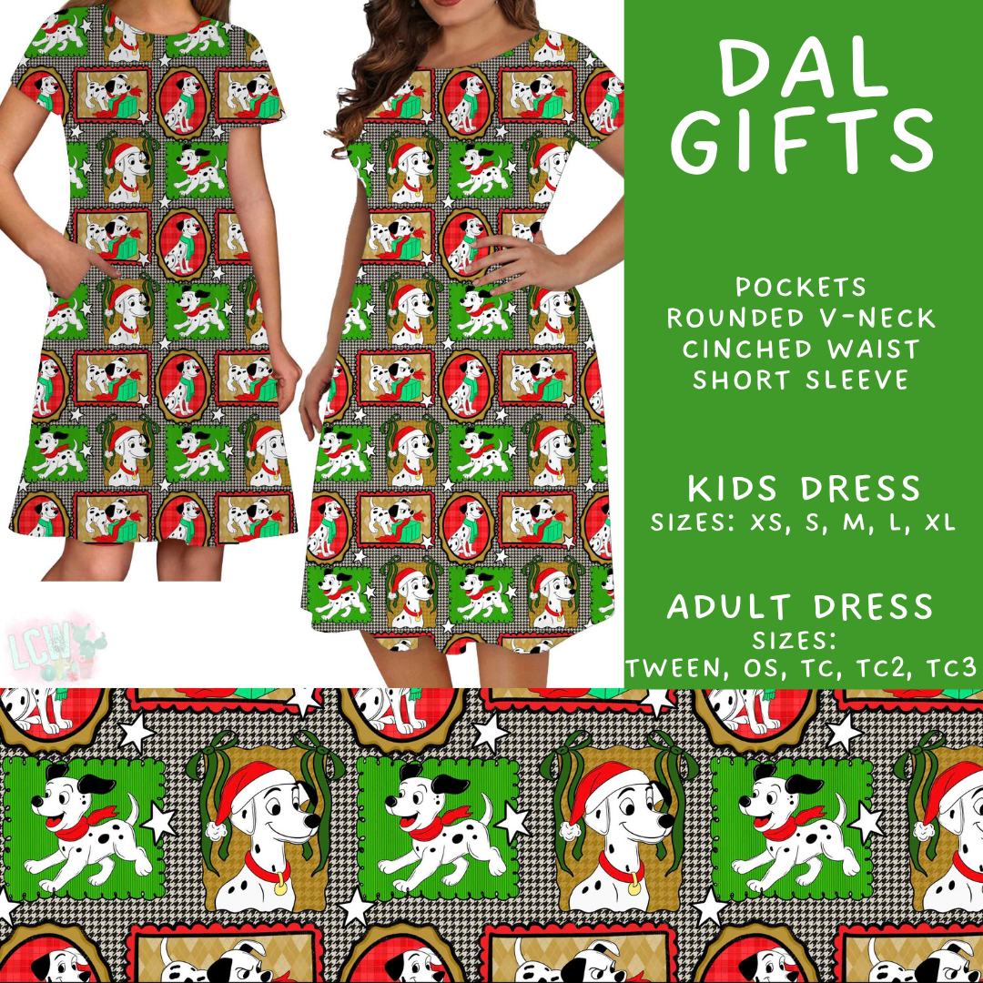 Batch #598 - Magical Character Christmas 2 - Closes 10/14 - ETA early Dec - Dal Gifts Adult & Kids Dresses