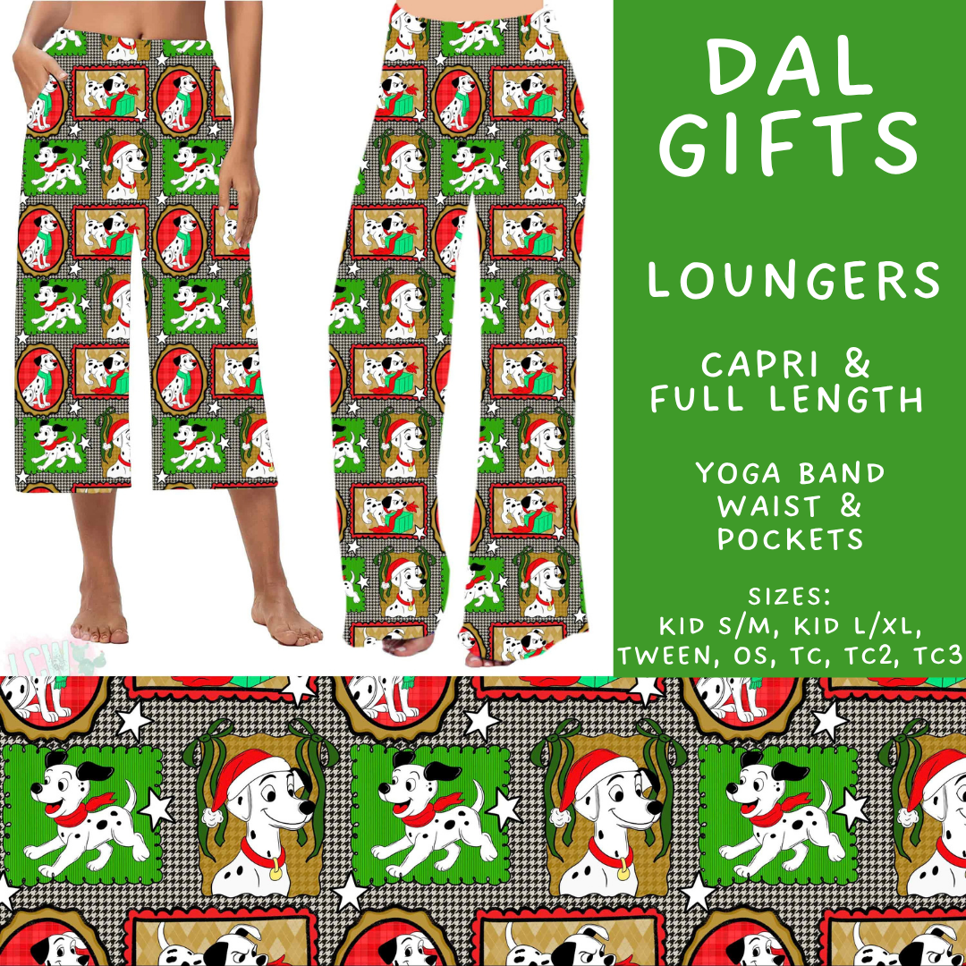 Batch #598 - Magical Character Christmas 2 - Closes 10/14 - ETA early Dec - Dal Gifts Capri and Full Length Loungers
