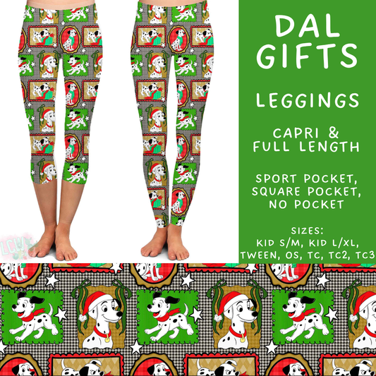 Batch #598 - Magical Character Christmas 2 - Closes 10/14 - ETA early Dec - Dal Gifts Full and Capri Length Leggings