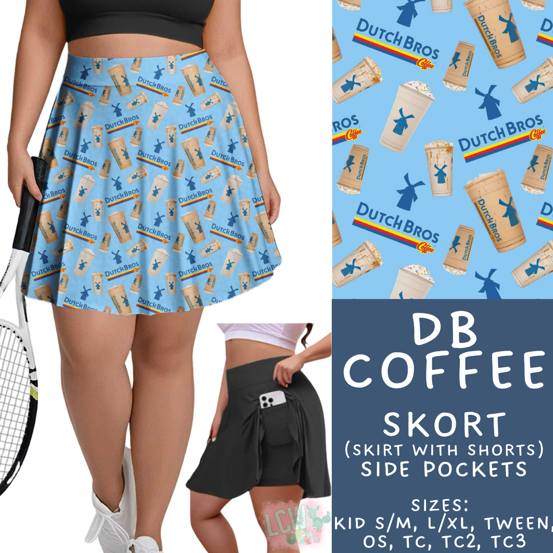 Batch #534 - April Request Run - Closes 5/25 - ETA late July - DB Coffee Skort