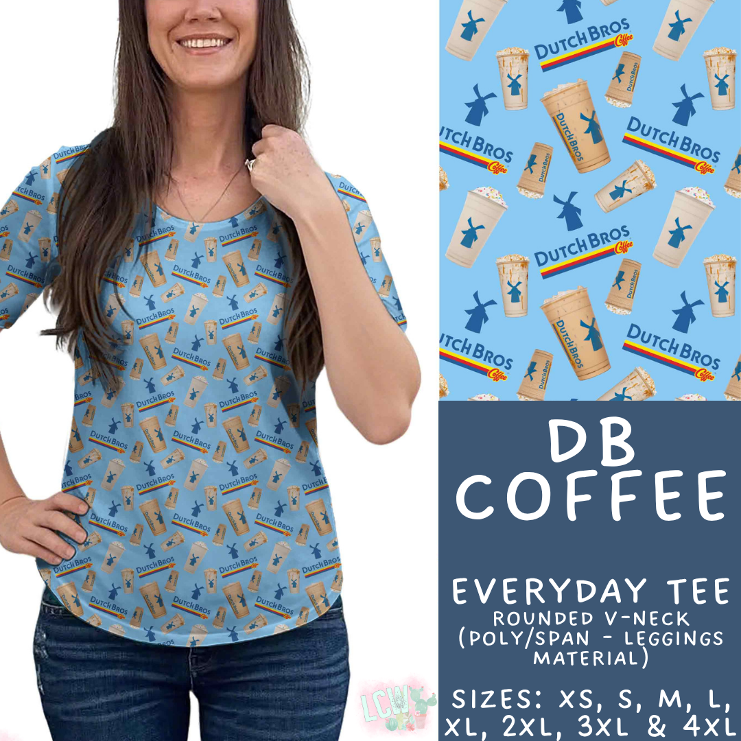 Batch #534 - April Request Run - Closes 5/25 - ETA late July - DB Coffee Everyday Tee