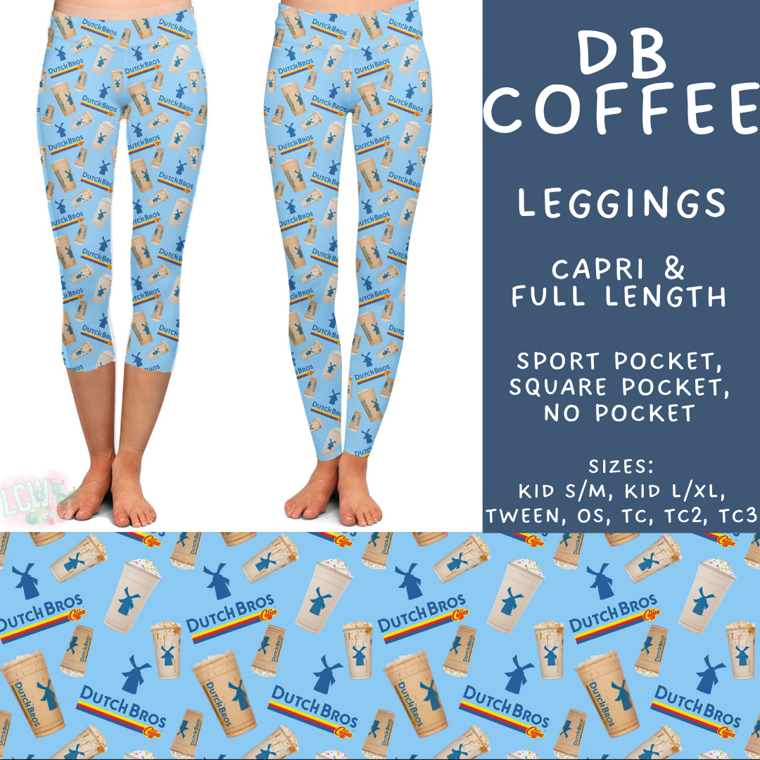 Batch #534 - April Request Run - Closes 5/25 - ETA late July - DB Coffee Full and Capri Length Leggings