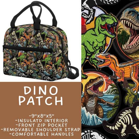 Batch #545 - Back to School 3 - Closes 6/19 - ETA early/mid August - Dino Patch Lunch Box