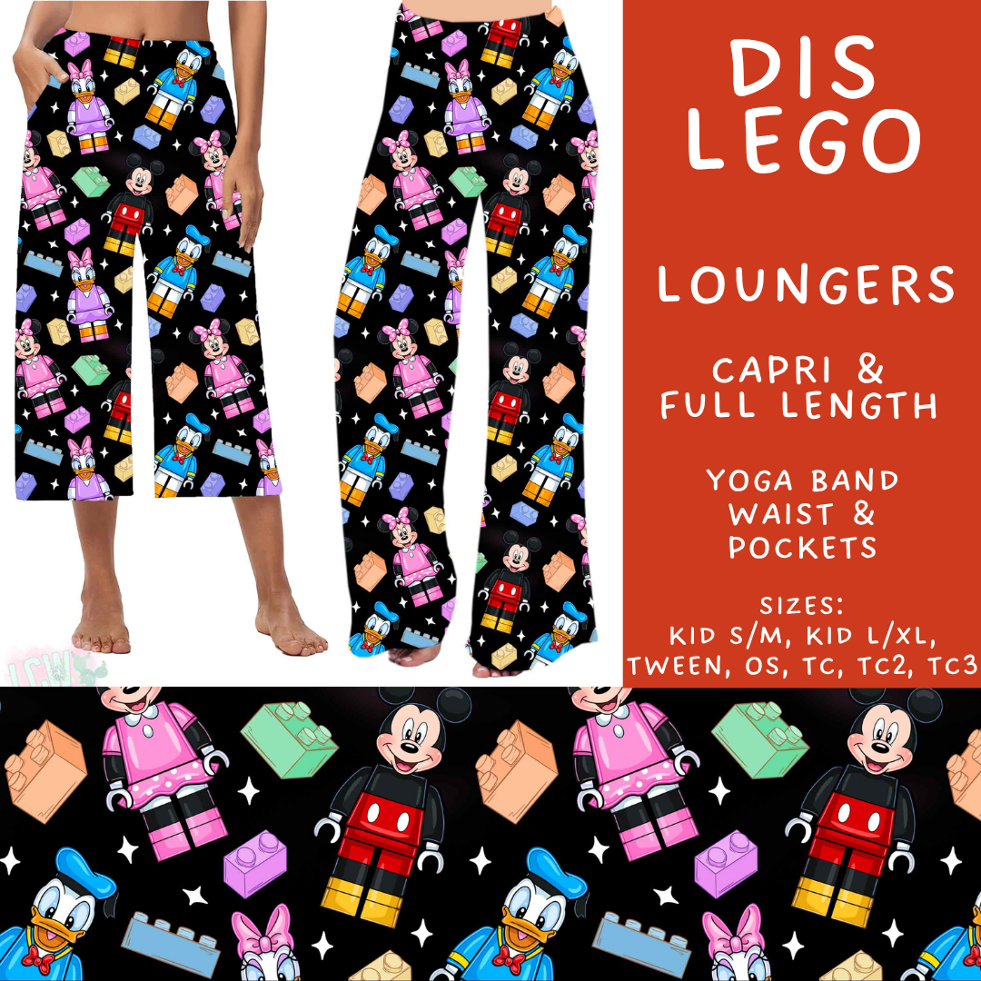 Batch #572 - Magical Faves 23 - Closes 8/19 - ETA mid October - Dis Lego Capri and Full Length Loungers