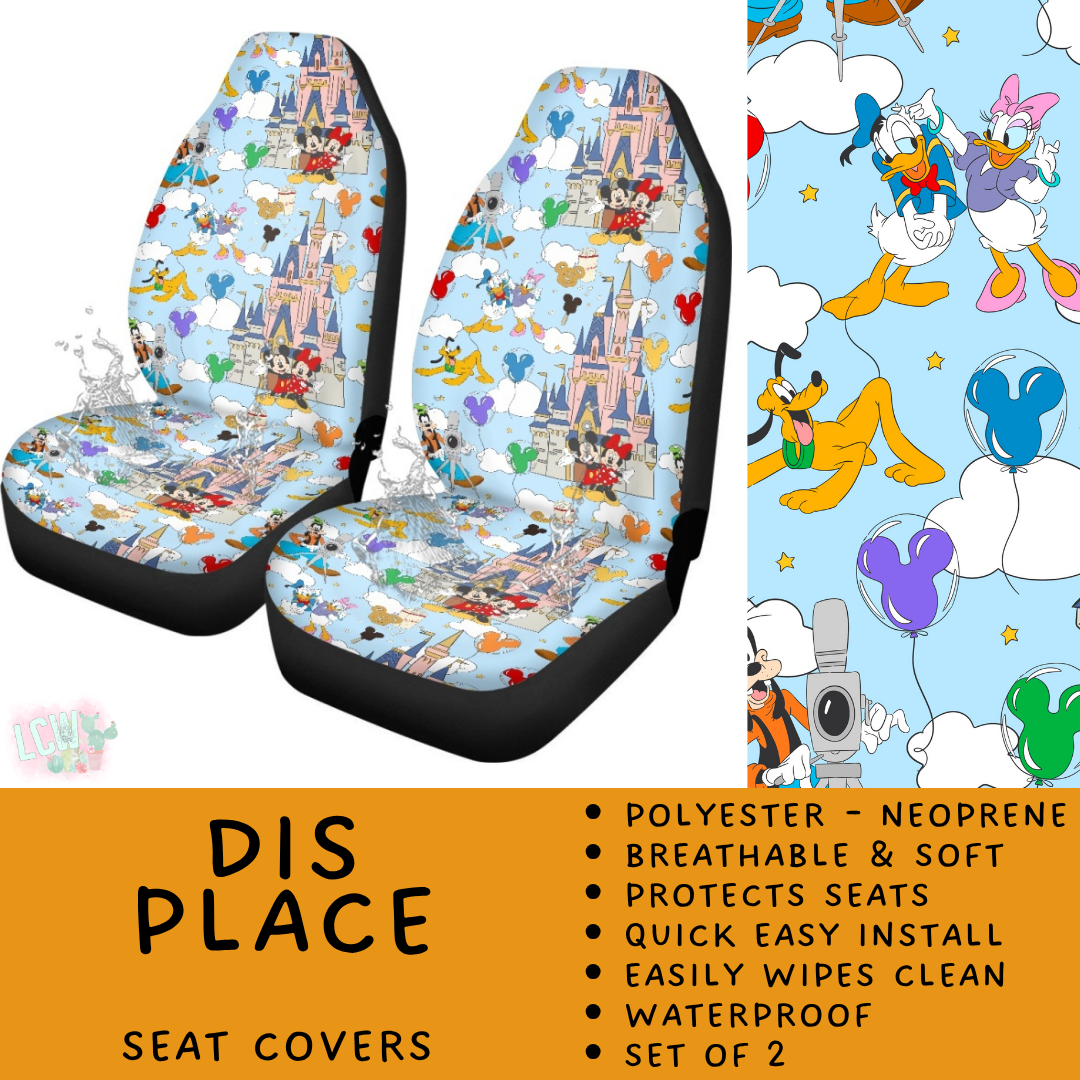 Batch #554 - Car Accessories 3 - Closes 7/10 - ETA early/mid Sept - Dis Place Vehicle Seat Covers