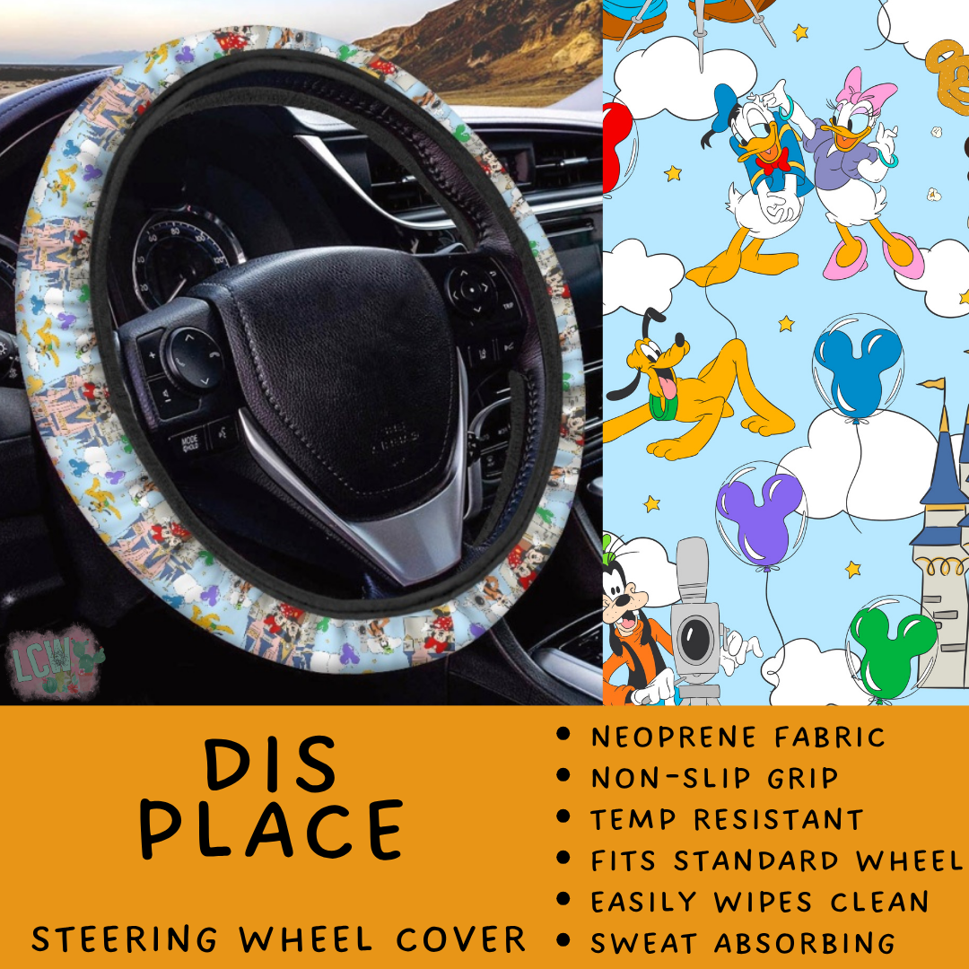 Batch #554 - Car Accessories 3 - Closes 7/10 - ETA early/mid Sept - Dis Place Steering Wheel Cover