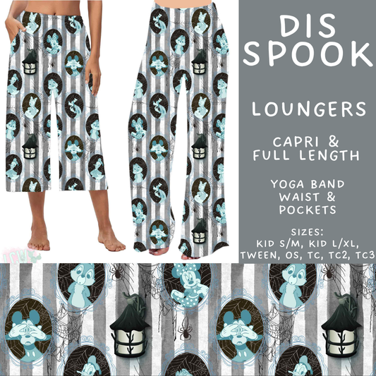 Batch #567 - Magical Character Halloween - Closes 8/10 - ETA early Oct - Dis Spook Capri and Full Length Loungers