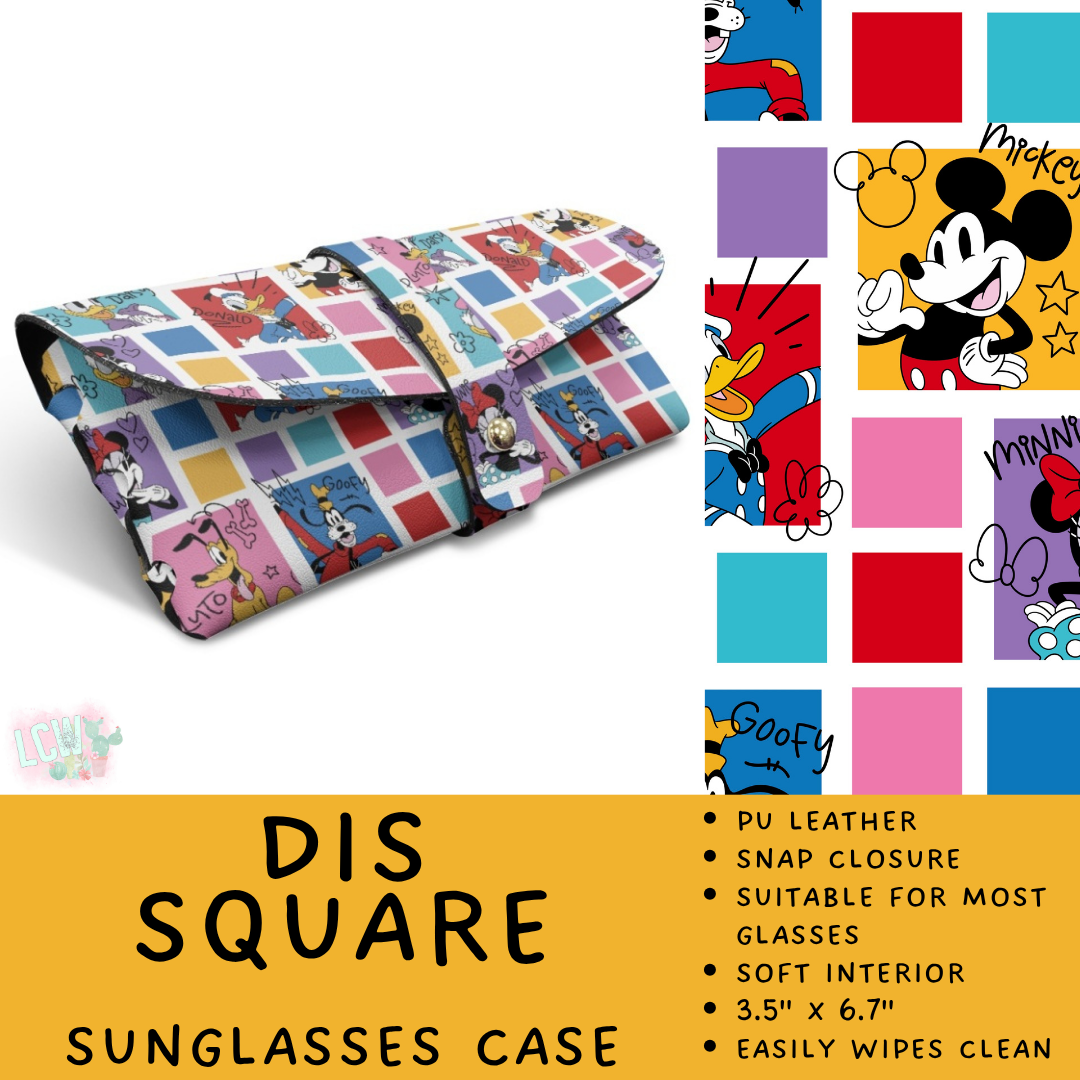 Batch #609 - Travel Collection 2 - Closes 11/6 - ETA early Jan - Dis Square Sunglasses Case