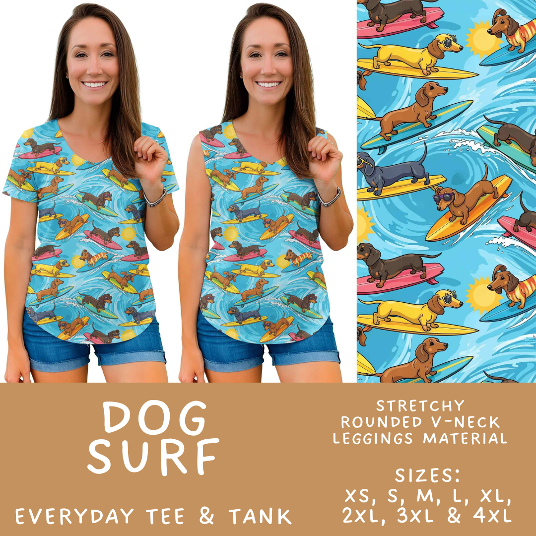 Batch #562 - Fun Run 25 - Closes 7/29 - ETA late Sept - Dog Surf Everyday Tank & Tee