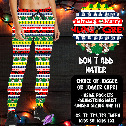 DONT ADD WATER  - JOGGER/CAPRI XMAS SWEATER RUN CLOSING 10/30