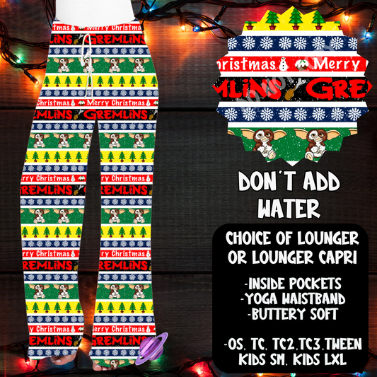 DONT ADD WATER  - LOUNGER XMAS SWEATER RUN CLOSING 10/30