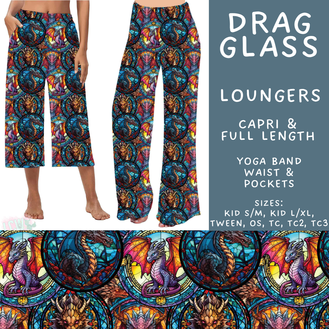 Batch #589 - August Request Run - Closes 9/23 - ETA mid/late Nov - Drag Glass Capri and Full Length Loungers